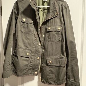 J. Crew Khaki Green Jacket
